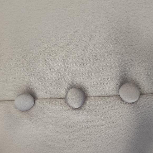 MISSGUIDED Gray Tie Back Mini Dress - Picture 7 of 9